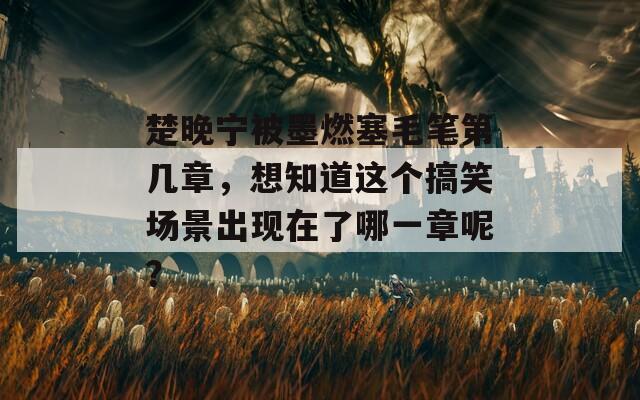楚晚宁被墨燃塞毛笔第几章，想知道这个搞笑场景出现在了哪一章呢？