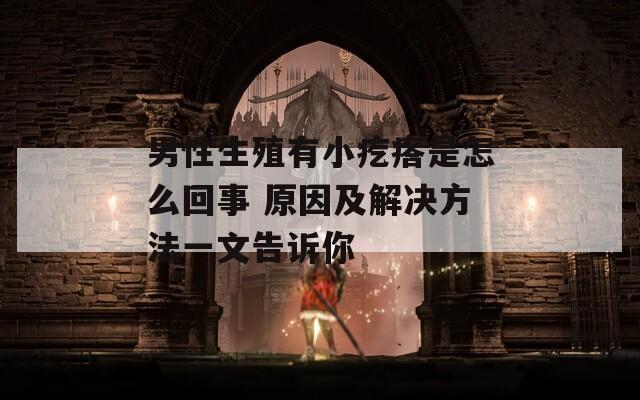 男性生殖有小疙瘩是怎么回事 原因及解决方法一文告诉你