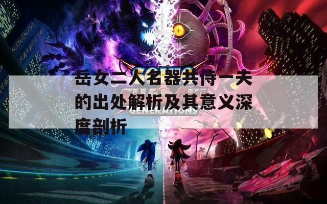 岳女二人名器共侍一夫的出处解析及其意义深度剖析