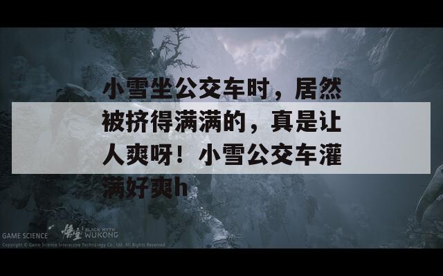 小雪坐公交车时，居然被挤得满满的，真是让人爽呀！小雪公交车灌满好爽h