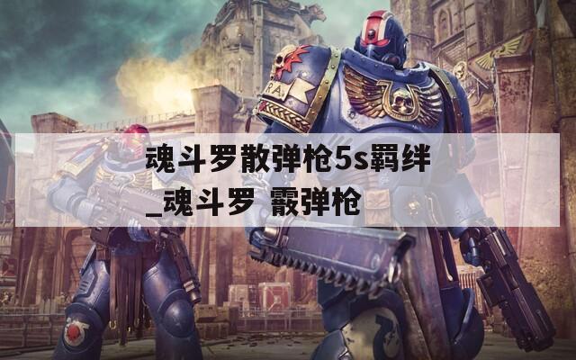 魂斗罗散弹枪5s羁绊_魂斗罗 霰弹枪