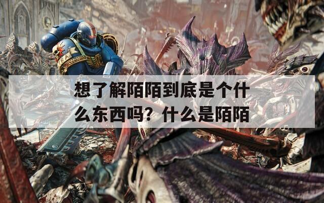想了解陌陌到底是个什么东西吗？什么是陌陌