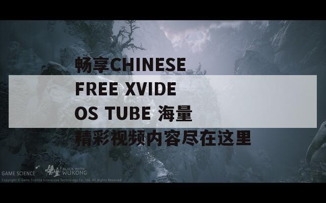 畅享CHINESE FREE XVIDEOS TUBE 海量精彩视频内容尽在这里