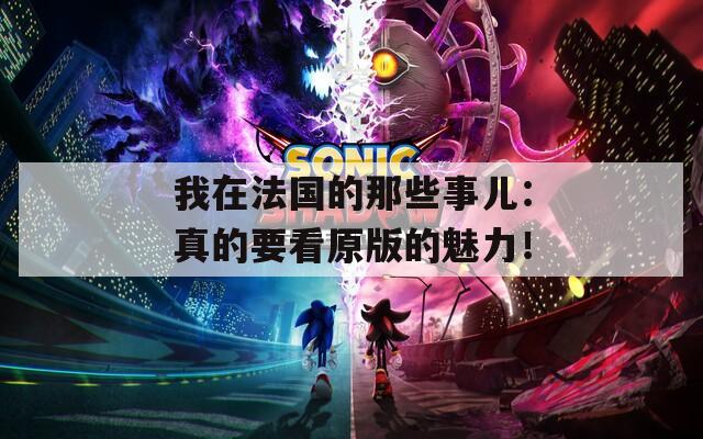 我在法国的那些事儿：真的要看原版的魅力！
