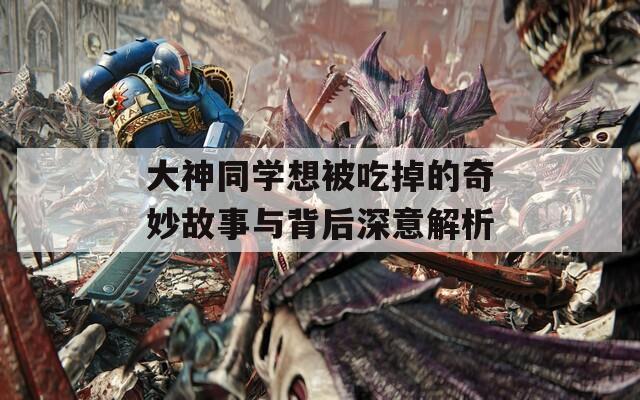 大神同学想被吃掉的奇妙故事与背后深意解析