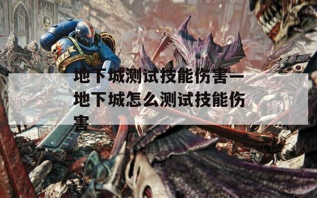 地下城测试技能伤害—地下城怎么测试技能伤害