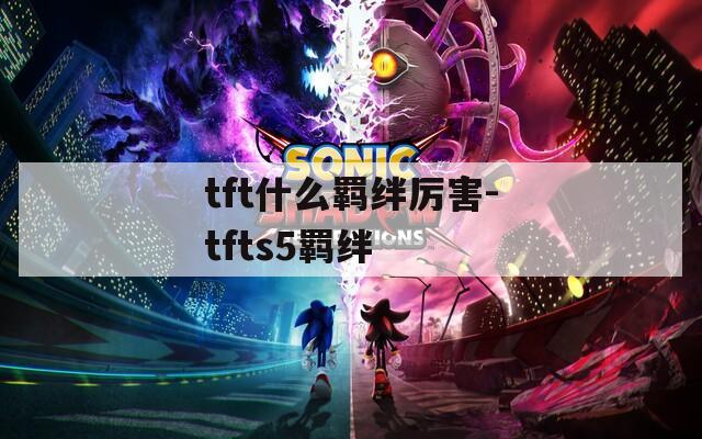 tft什么羁绊厉害-tfts5羁绊