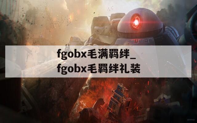 fgobx毛满羁绊_fgobx毛羁绊礼装