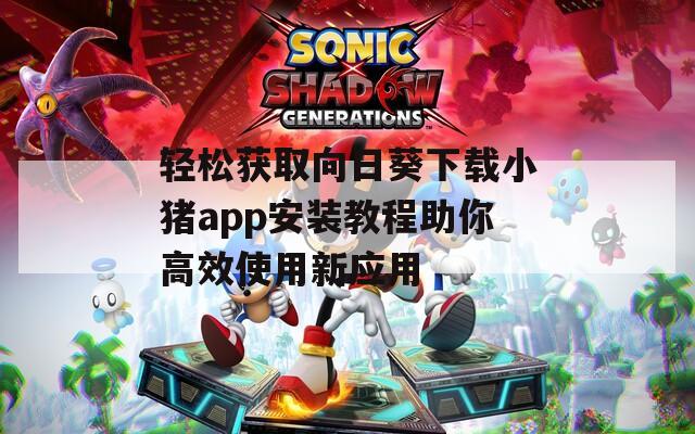 轻松获取向日葵下载小猪app安装教程助你高效使用新应用  第1张