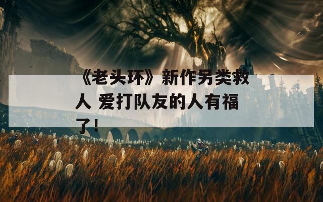 《老头环》新作另类救人 爱打队友的人有福了！