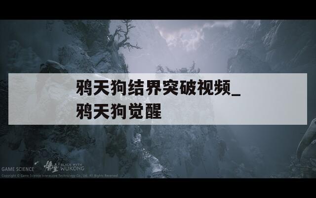 鸦天狗结界突破视频_鸦天狗觉醒