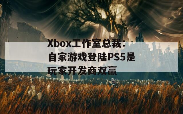 Xbox工作室总裁：自家游戏登陆PS5是玩家开发商双赢