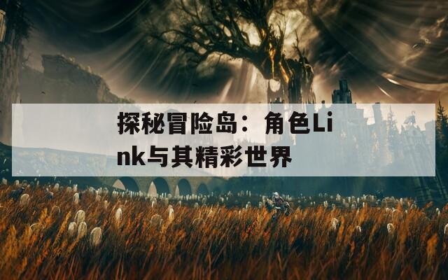 探秘冒险岛：角色Link与其精彩世界