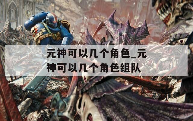 元神可以几个角色_元神可以几个角色组队